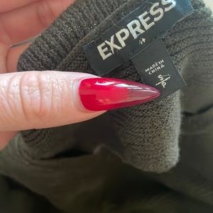 Express cut out sweater dress